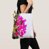 Pink Floral Bloom Tote Bag (Dichtbij)