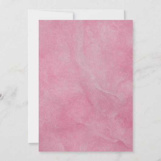 Pink floral boho antlers bruiloft uitnodiging (Achterkant)