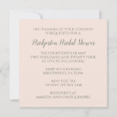 Pink Floral Bridgerton Manor House Kaart (Achterkant)