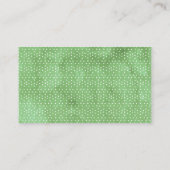 Pink Floral Cactus Deel een Recipe Enclosure Kaart (Achterkant)