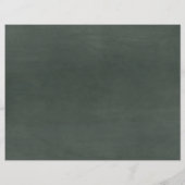 Pink Floral Chlakboard - budget voor aangepaste br (Achterkant)