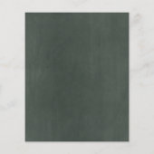 Pink Floral Chlakboard - budget voor aangepaste br (Achterkant)