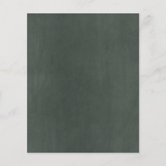 Pink Floral Chlakboard - budget voor aangepaste br (Achterkant)