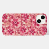 Pink Floral Coquette Case-Mate iPhone Case (Achterkant (horizontaal))