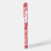 Pink Floral Coquette Case-Mate iPhone Case (Achterkant / Links)