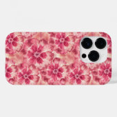 Pink Floral Coquette Case-Mate iPhone Case (Achterkant (horizontaal))