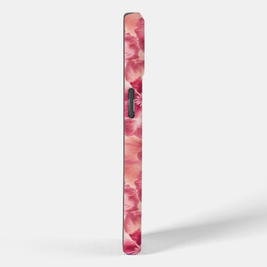 Pink Floral Coquette Case-Mate iPhone Case (Achterkant / Rechts)