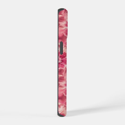 Pink Floral Coquette iPhone 15 Case (Rechterkant)