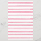 Pink Floral Crest Baptism Wishes for Baby (Achterkant)