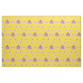 Pink Floral Daisy Fabric Stof (Fat Quarter)