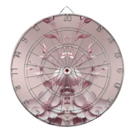 Pink Floral Dartboard Dartbord