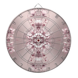 Pink Floral Dartboard Dartbord