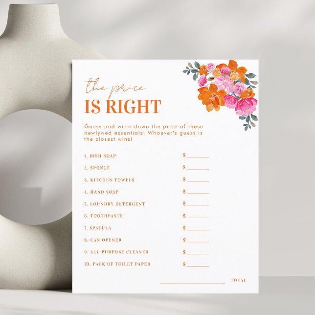 Pink Floral De prijs is het juiste Vrijgezellenfee (Creator heeft geüpload)