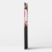 Pink Floral  Elegant Case-Mate iPhone Case (Achterkant / Links)