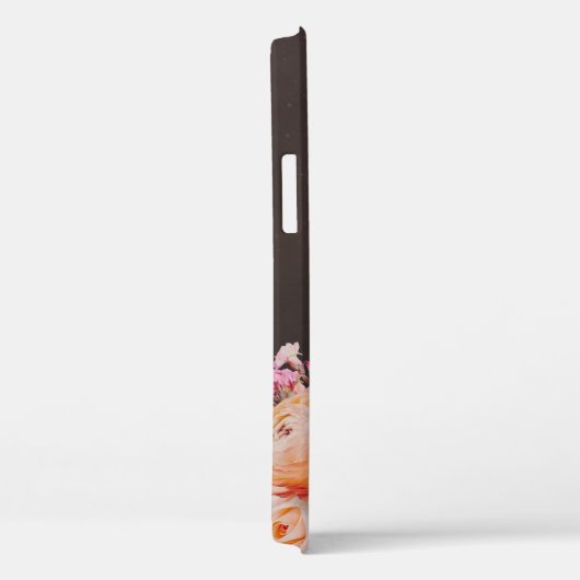 Pink Floral  Elegant Case-Mate iPhone Case (Achterkant / Rechts)