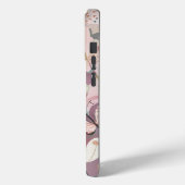 Pink Floral Girly Case-Mate iPhone Case (Achterkant / Links)