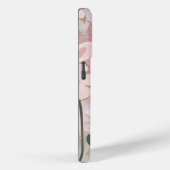 Pink Floral Girly Case-Mate iPhone Case (Achterkant / Rechts)