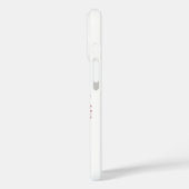 Pink Floral Gold Geometric Phone Case (Achterkant / Links)