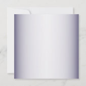 Pink Floral Golden Purple Wedding Rehearsal Dinner Kaart (Achterkant)