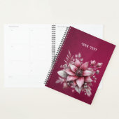 Pink Floral Holiday Planner (Display)