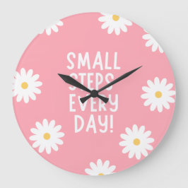 Pink Floral Inspiration – Small Steps Every Day Grote Klok