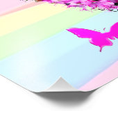  PINK FLORAL ISAIAH 41:10 ONTWERP FOTO AFDRUK (Hoek)