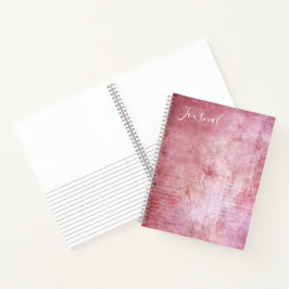 Pink Floral Journal Notitieboek