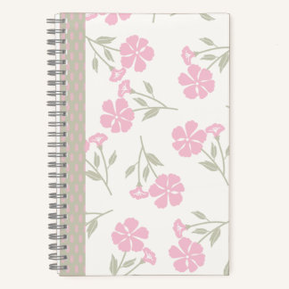 Pink Floral Journal – Pretty Flower Notebook Notitieboek