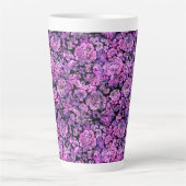 PINK FLORAL LATTE MOK (Voorkant)