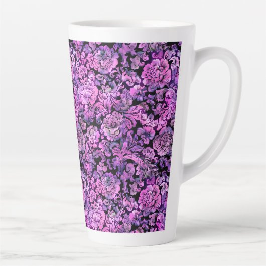 PINK FLORAL LATTE MOK (Rechts)
