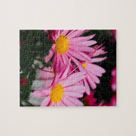 pink floral  legpuzzel (Horizontaal)