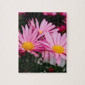 pink floral  legpuzzel (Verticaal)