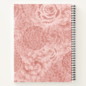 Pink Floral Notitieboek (Achterkant)