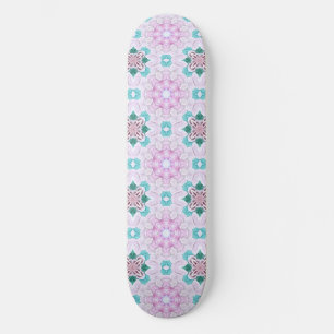 PINK FLORAL PERSOONLIJK SKATEBOARD