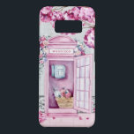 Pink Floral Phone Booth op maat Case-Mate Samsung Galaxy S8 Hoesje<br><div class="desc">Deze mooie telefoonbehuizing is voorzien van een roze telefooncel in bloemen met een nabijgelegen boom die roze bloesems op de grond laat vallen. Je kunt je personaliseren met jouw naam.</div>