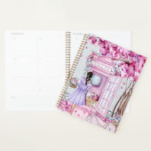 Pink Floral Phone Booth Planner (Display)
