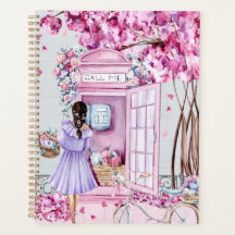 Pink Floral Phone Booth