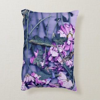 Pink Floral Pillow Accent Kussen