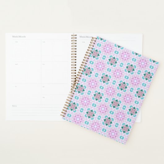 PINK FLORAL PLANNER (Display)