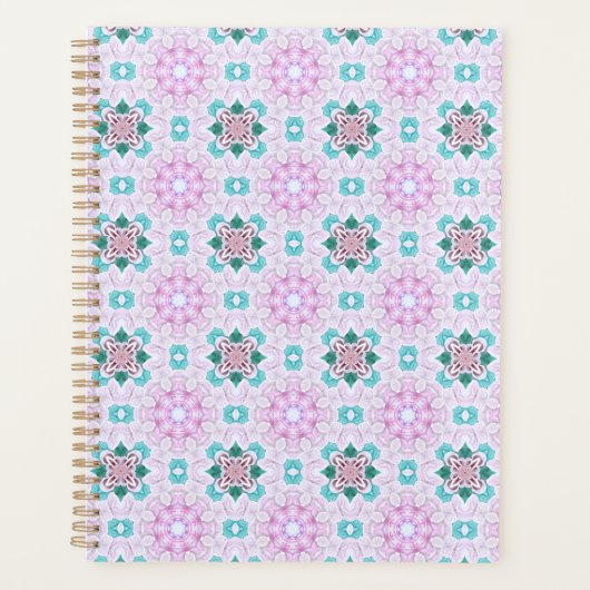 PINK FLORAL PLANNER (Voorkant)