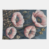 Pink Floral                                   Theedoek (Horizontaal)