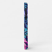 Pink Floral Tropical Hibiscus Flower Case-Mate iPhone Case (Achterkant/links)