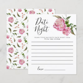 Pink Floral Vrijgezellenfeest Date Night Idees