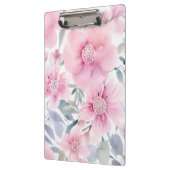 Pink Floral Watercolor  Klembord (Links)