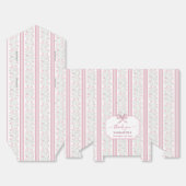 Pink Floral Wildflowers Coquette Party Bedankdoosjes (Ongevouwen)