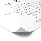 Pink Floral Zet een Ring op It Vrijgezellenfeest s Poster (Hoek)