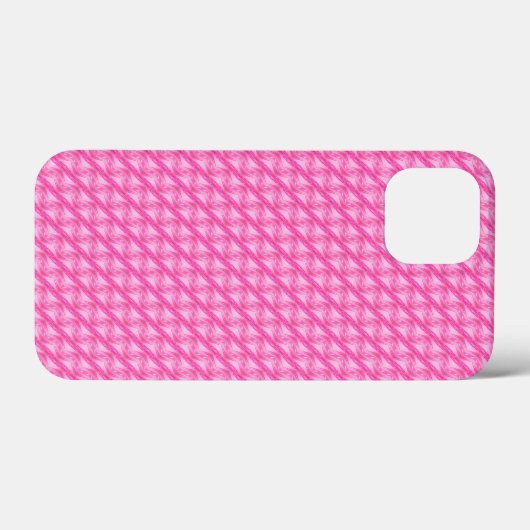 Pink florale pattern Case-Mate iPhone case (Achterkant (horizontaal))