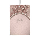 Pink Flower Air Freshener Luchtverfrisser (Achterkant)
