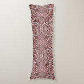 Pink Flower Body Pillow Lichaamskussen (Voorkant Verticaal)