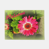 Pink Flower Bok Tower Gardens Lake Wales Deurmat (Voorkant)